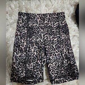 Jessica Simpson Animal Print Bike Shorts